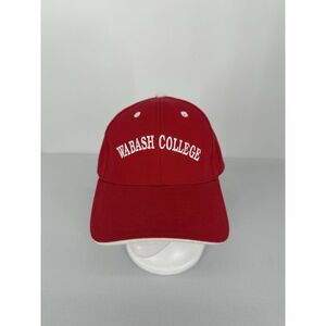 Adult Unisex Red Wabash College Baseball Hat Dad Cap‎ Adjustable 100% Cotton